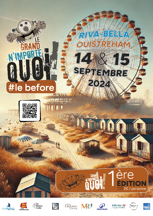 Affiche festivale Le Grand N'importe quoi ! 2024